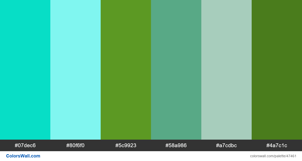 237+ Shades of Green Color (Names, HEX, RGB, & CMYK Codes