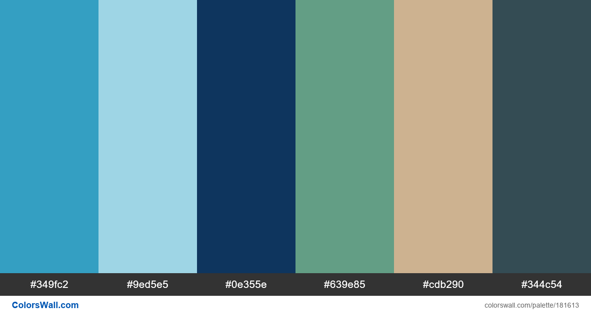 Pastel Blue Color Palette Inspiration with Hex Codes — Design Resources and  Merchandise for Creatives