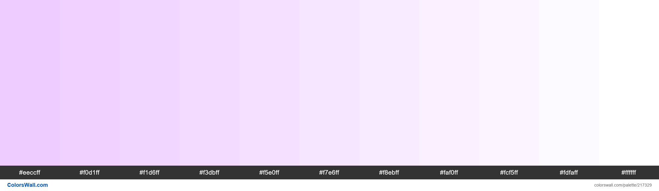 Sparkling Lavender Colors Palette Colorswall