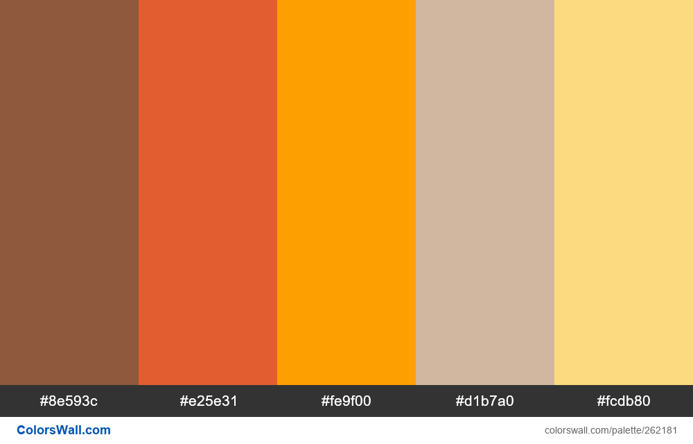 Sweater Weather colors palette - ColorsWall