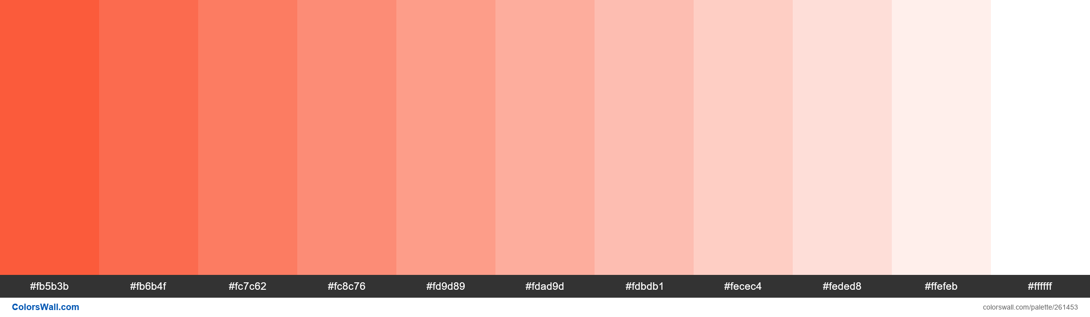 Tangerine Tea colors palette | ColorsWall