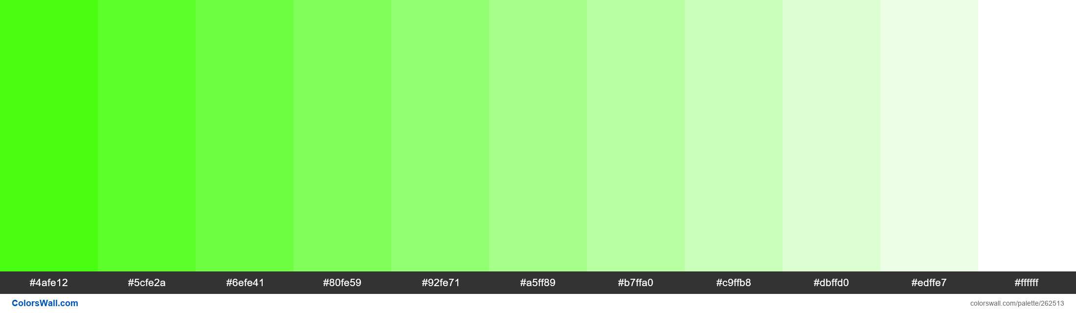 Techno Tinkerbell colors palette - ColorsWall
