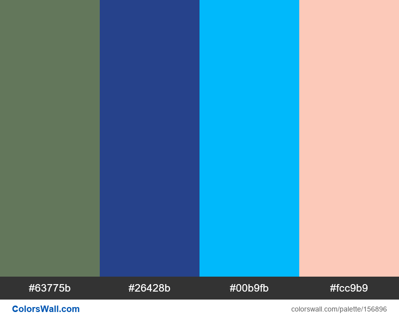 Telecom Axolotl colors palette - ColorsWall