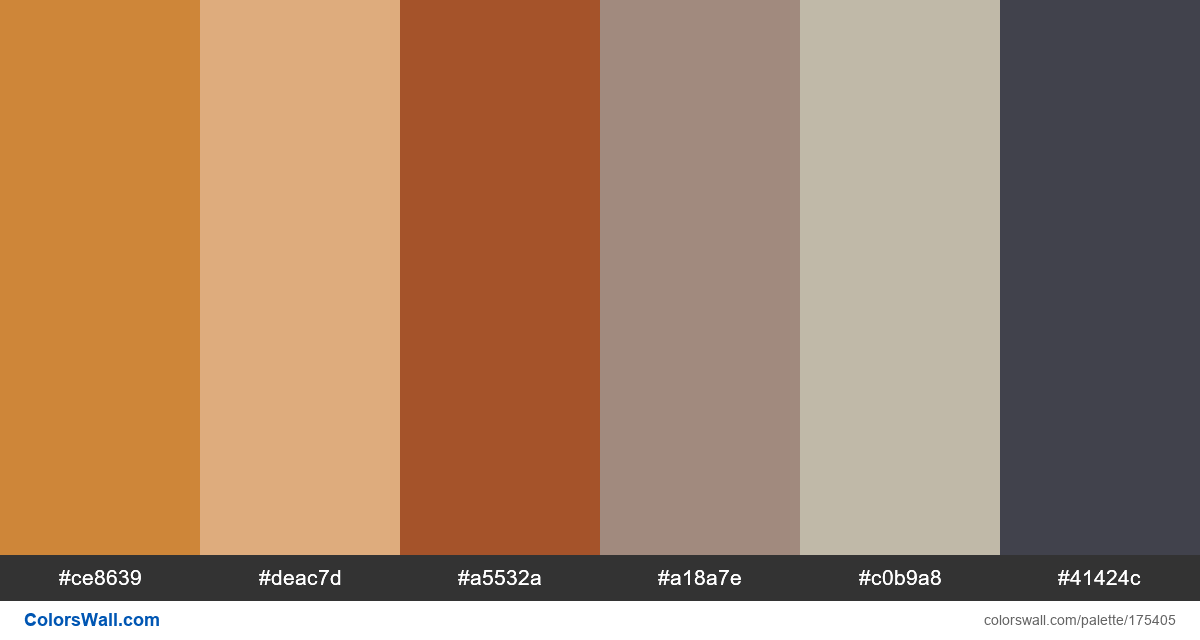 Template portfolio company profile creative colors palette - #175405
