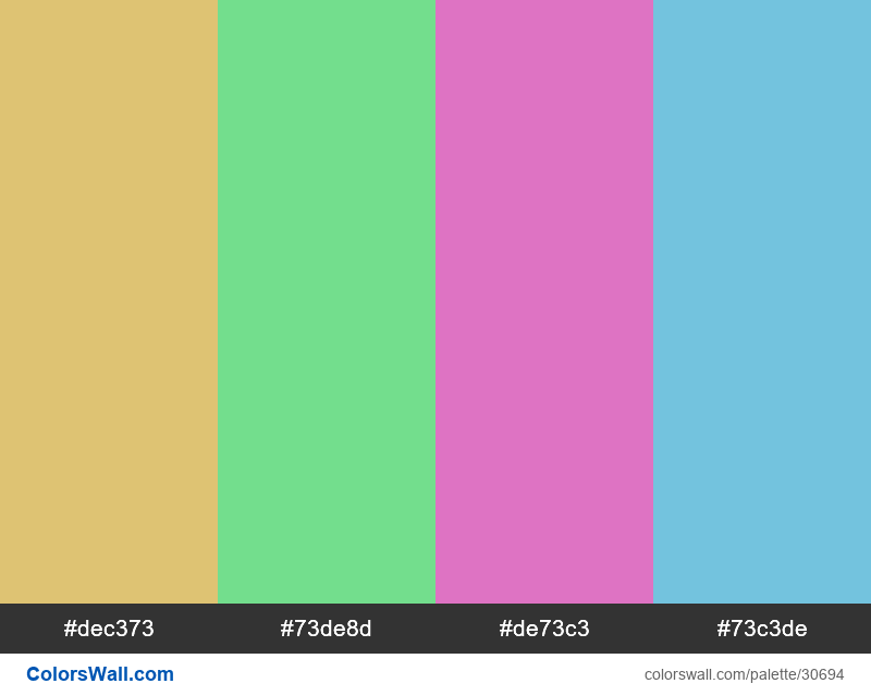 Tetradic Colors Scheme Chenin Color Dec371 Hex Colorswall