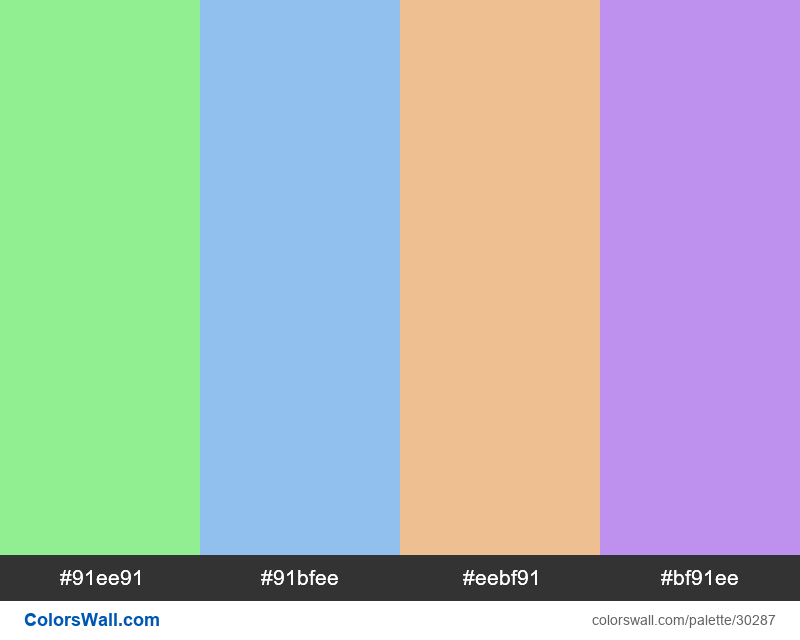 tetradic-colors-scheme-light-green-color-90ee90-hex-colorswall