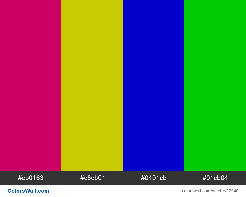 tetradic-colors-scheme-xkcd-deep-pink-cb0162-hex-colorswall