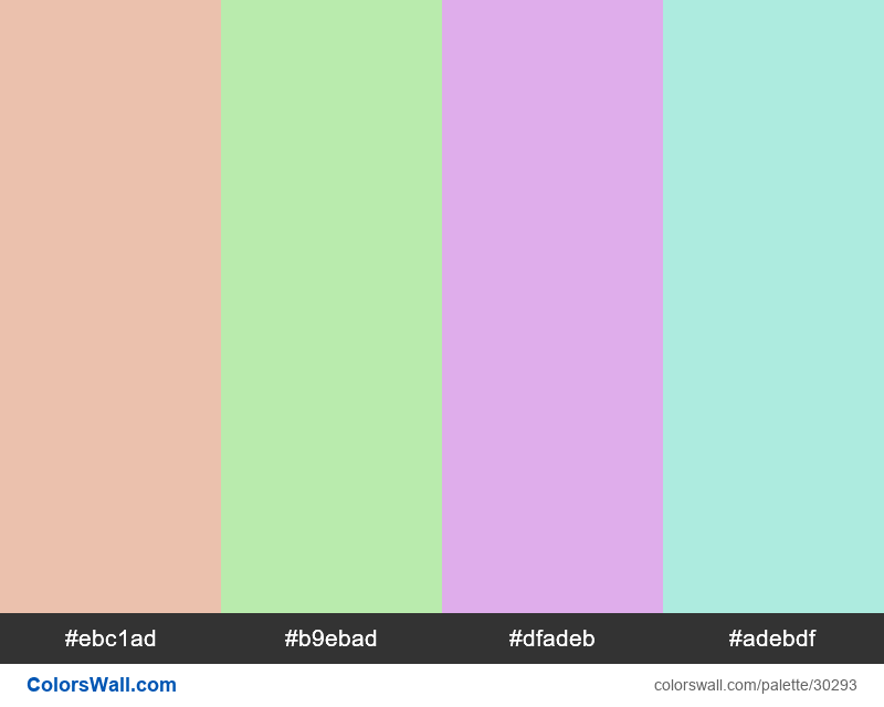 Tetradic Colors Scheme Zinnwaldite Color Ebc2af Hex Colorswall