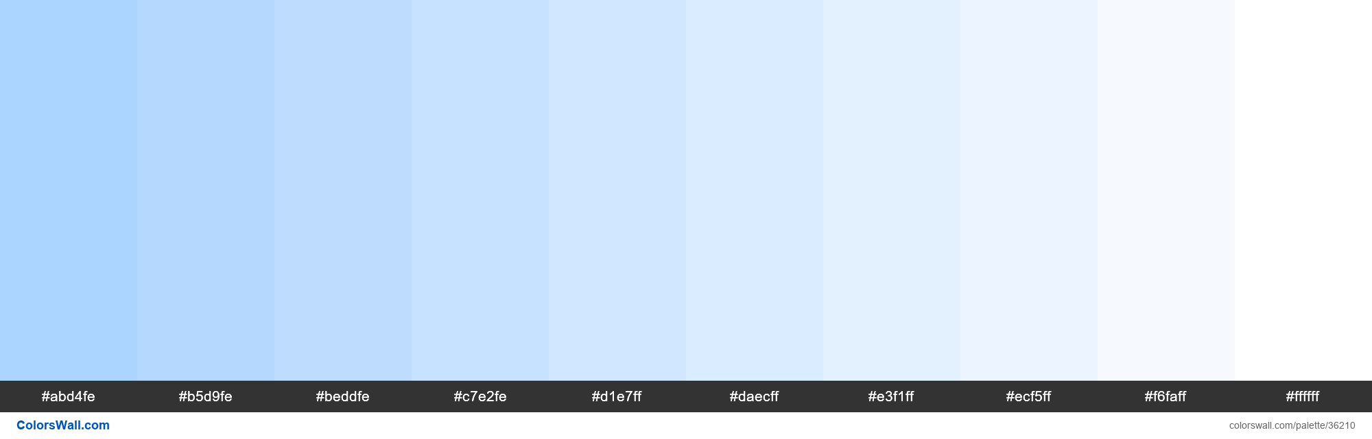 Tints Xkcd Color Baby Blue cffe Hex