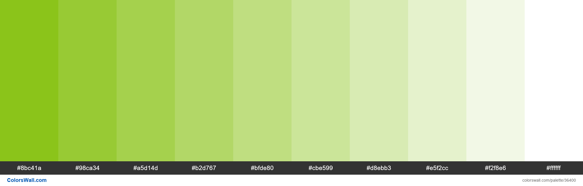 Tints XKCD Color Dark Lime Green 7ebd01 Hex Colors Palette ColorsWall