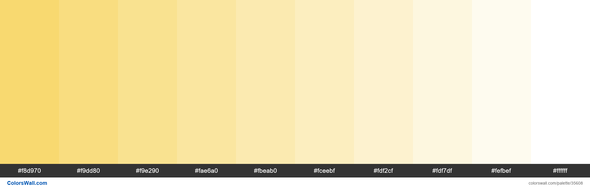 Tints XKCD light mustard hex palette | ColorsWall