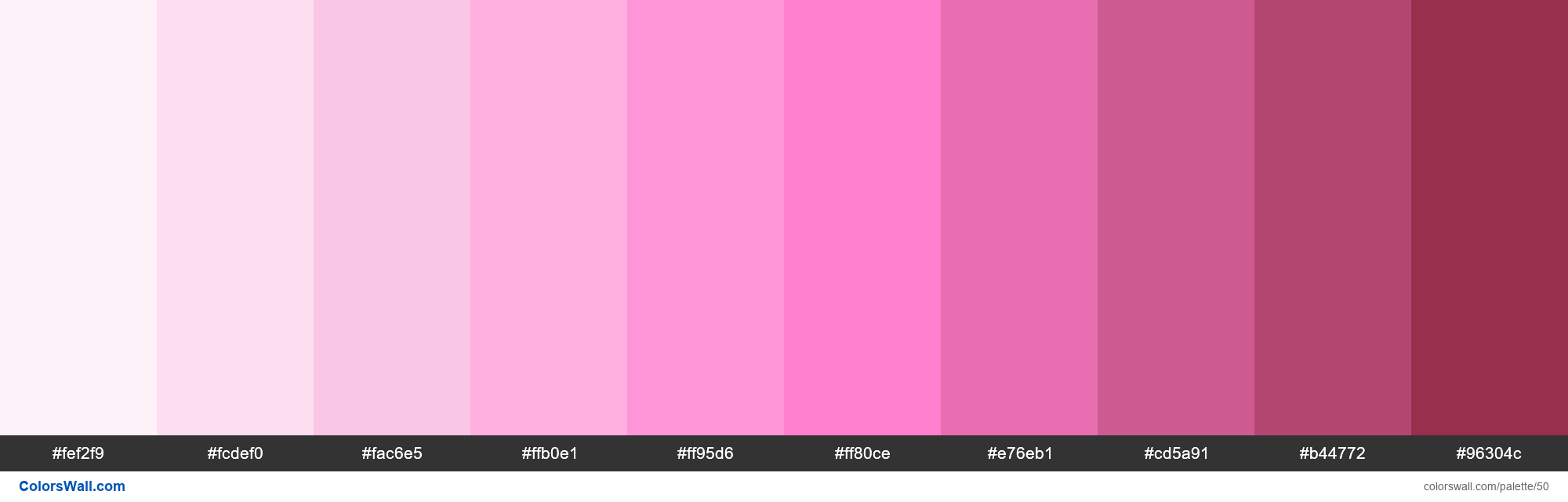 Trello Pink Colors Palette Colorswall 