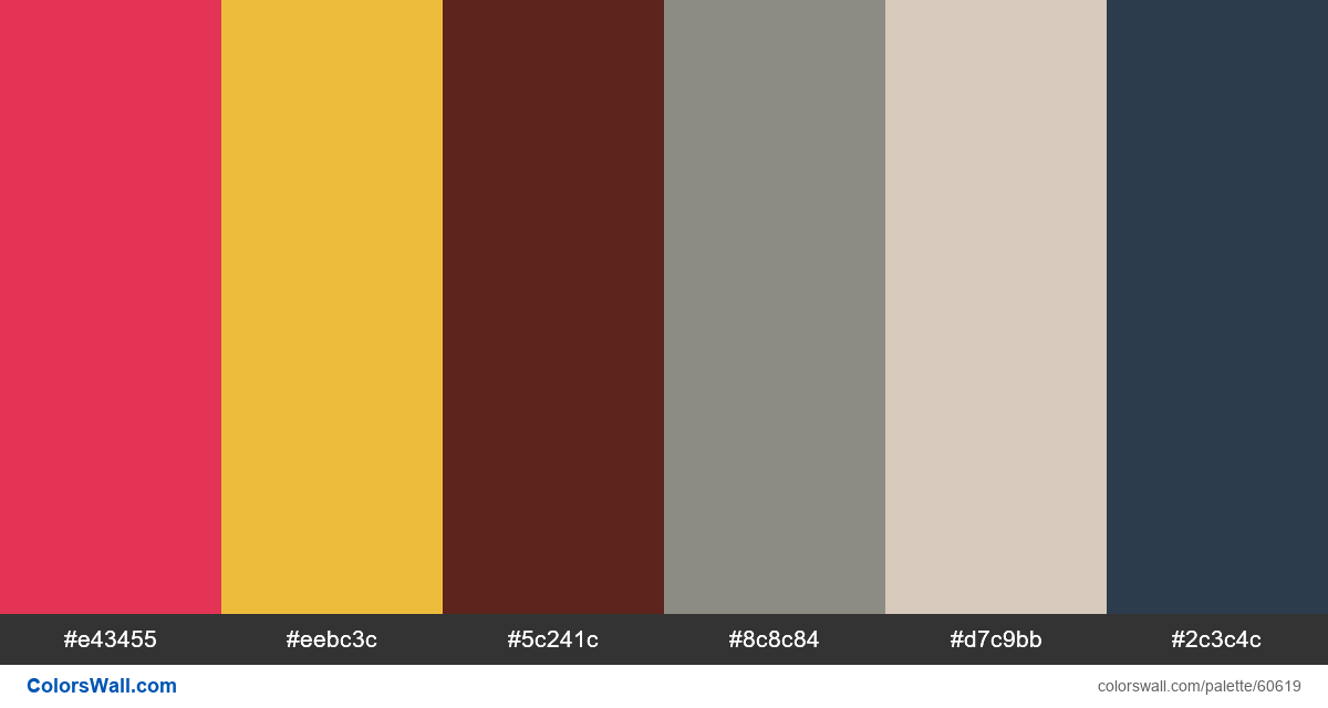 Tshirt design merch rapper colors palette - ColorsWall