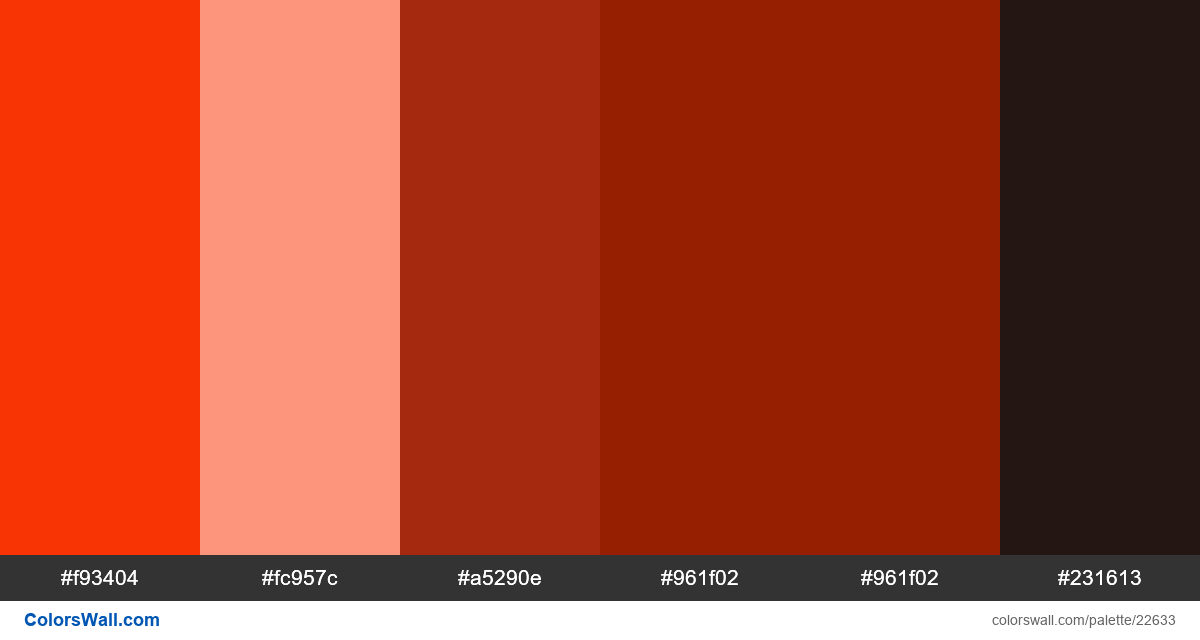 Typography design music color palette | ColorsWall