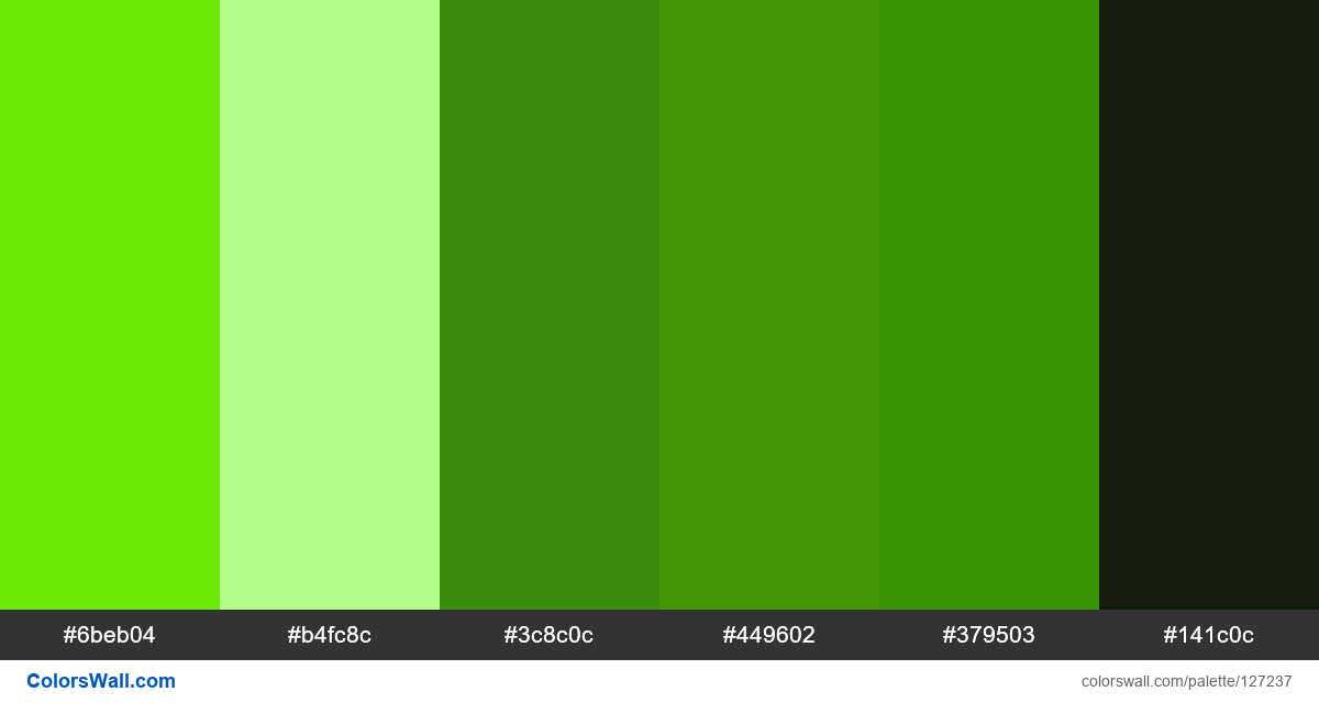 Ui design colors - #127237
