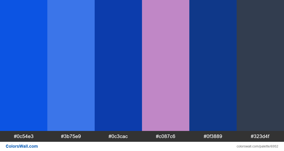 things like spotify color palette