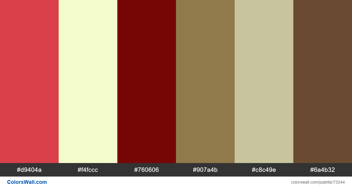 promițătoare Ne vedem maine constructor  Ui ux retro pastel red palette | ColorsWall