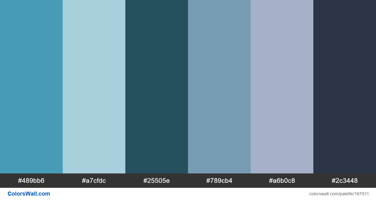 Ukraine principal ux ui colors palette - ColorsWall