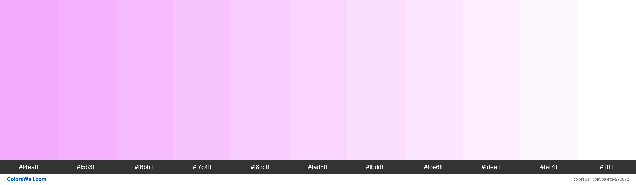 Unicorn Explosion colors palette - ColorsWall