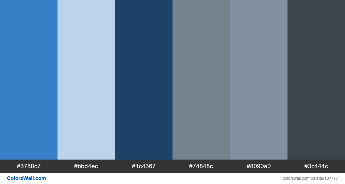 Vector icon minimal branding colors palette - ColorsWall