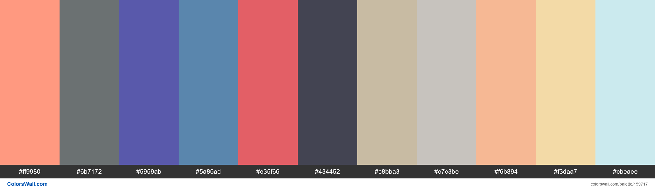 Vivid Tangerine, Rich Pewter, Yuè Guāng Lán Moonlight, Sand Shark, Lovely Little Rosy, Odyssey Grey, Relaxed Khaki, Overdue Grey, - #459717