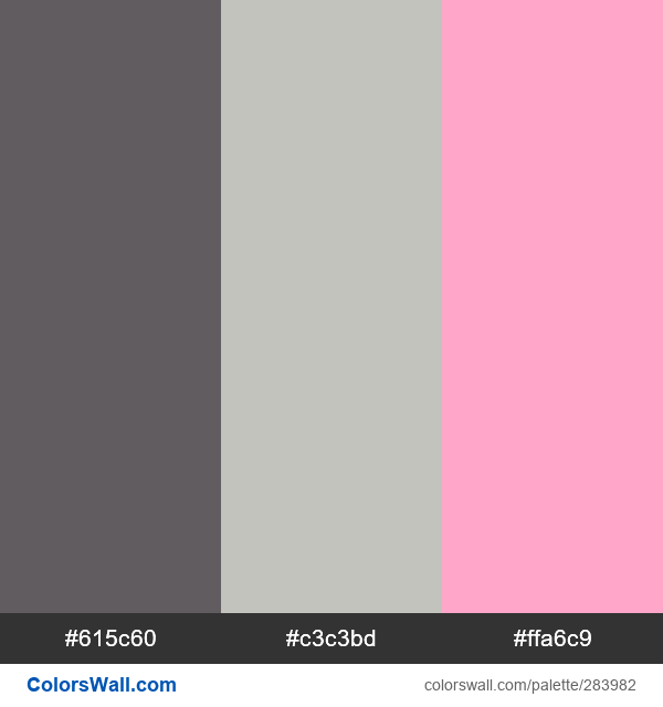 PNG image of Volcanic Glass, Grey Nickel, Bazooka Pink palette Volcanic Glass, Grey Nickel, Bazooka Pink palette - #283982