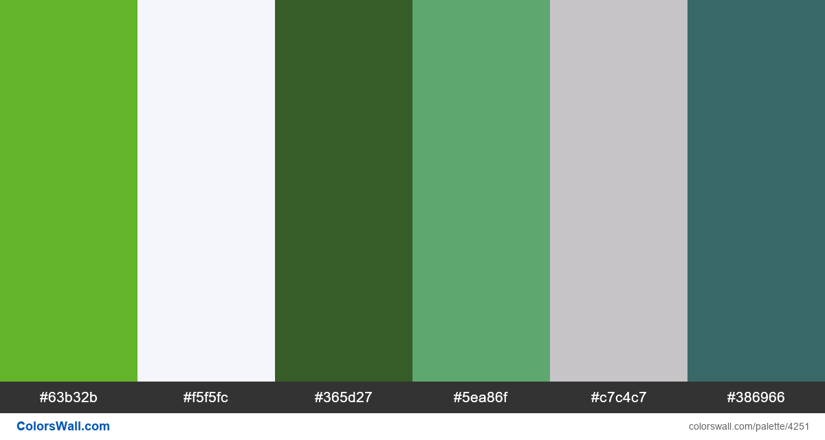 Web design daily colors palette 1013 - #4251