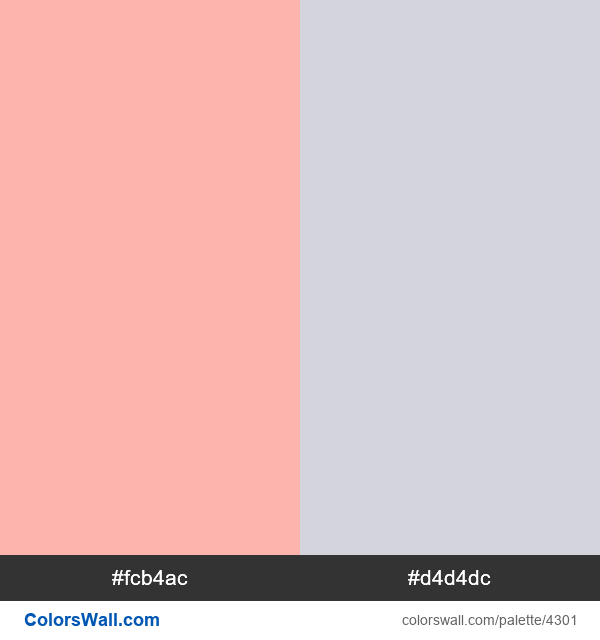 Web design daily colors palette 1063 - #4301