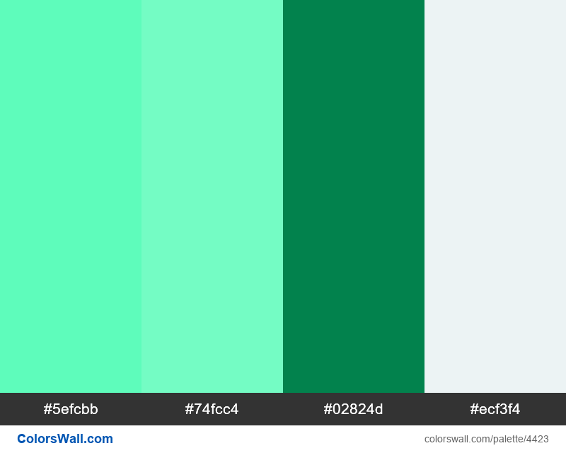Web design daily colors palette 1183 - #4423