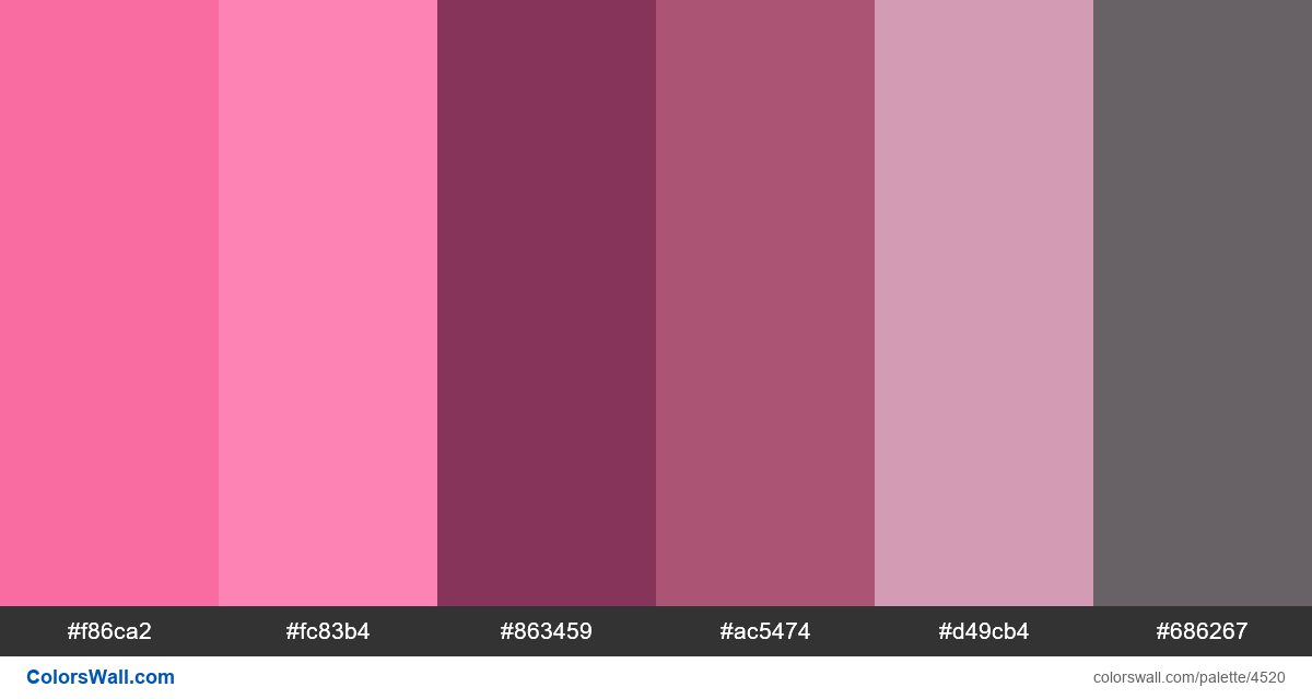 Web design daily colors palette 1272 - ColorsWall