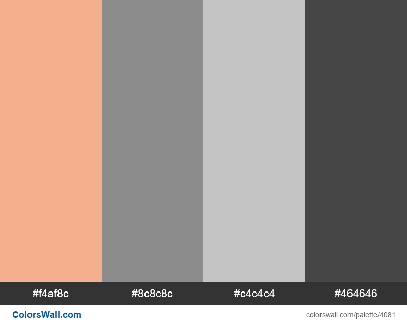 Web design daily colors palette 917 - #4081
