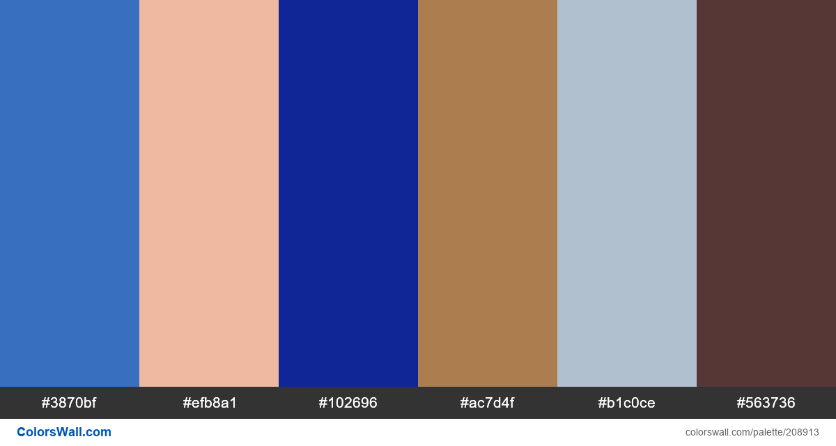Web design product branding palette - #208913
