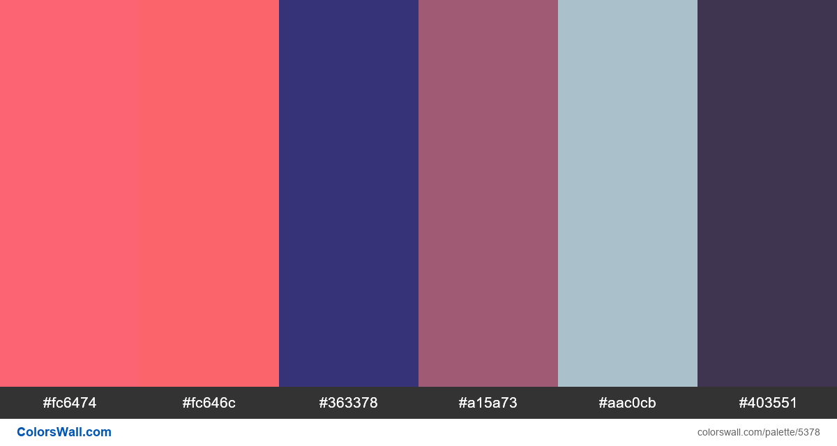 Website design clean colors palette - #5378