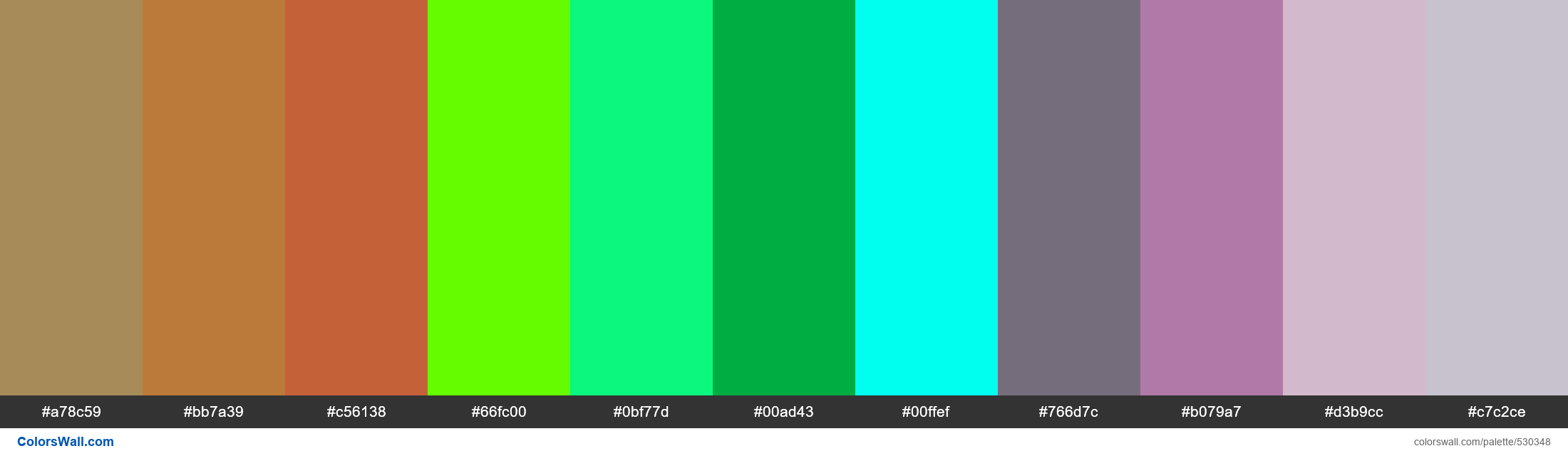 PNG image of Wood Green, Molten Caramel, Civara, Fertility Green, Minty Green, Poison Ivy, Turquoise Blue, Mamba, Victorian Violet palette Wood Green, Molten Caramel, Civara, Fertility Green, Minty Green, Poison Ivy, Turquoise Blue, Mamba, Victorian Violet palette - #530348