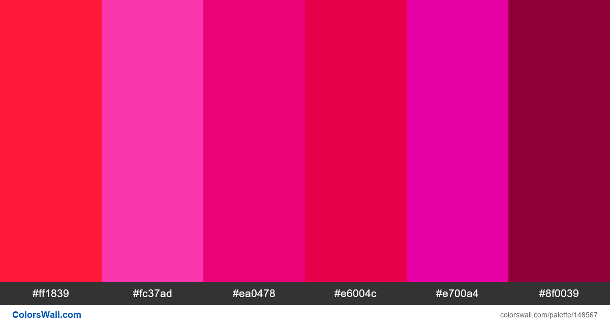 xxx labratory colors palette | ColorsWall